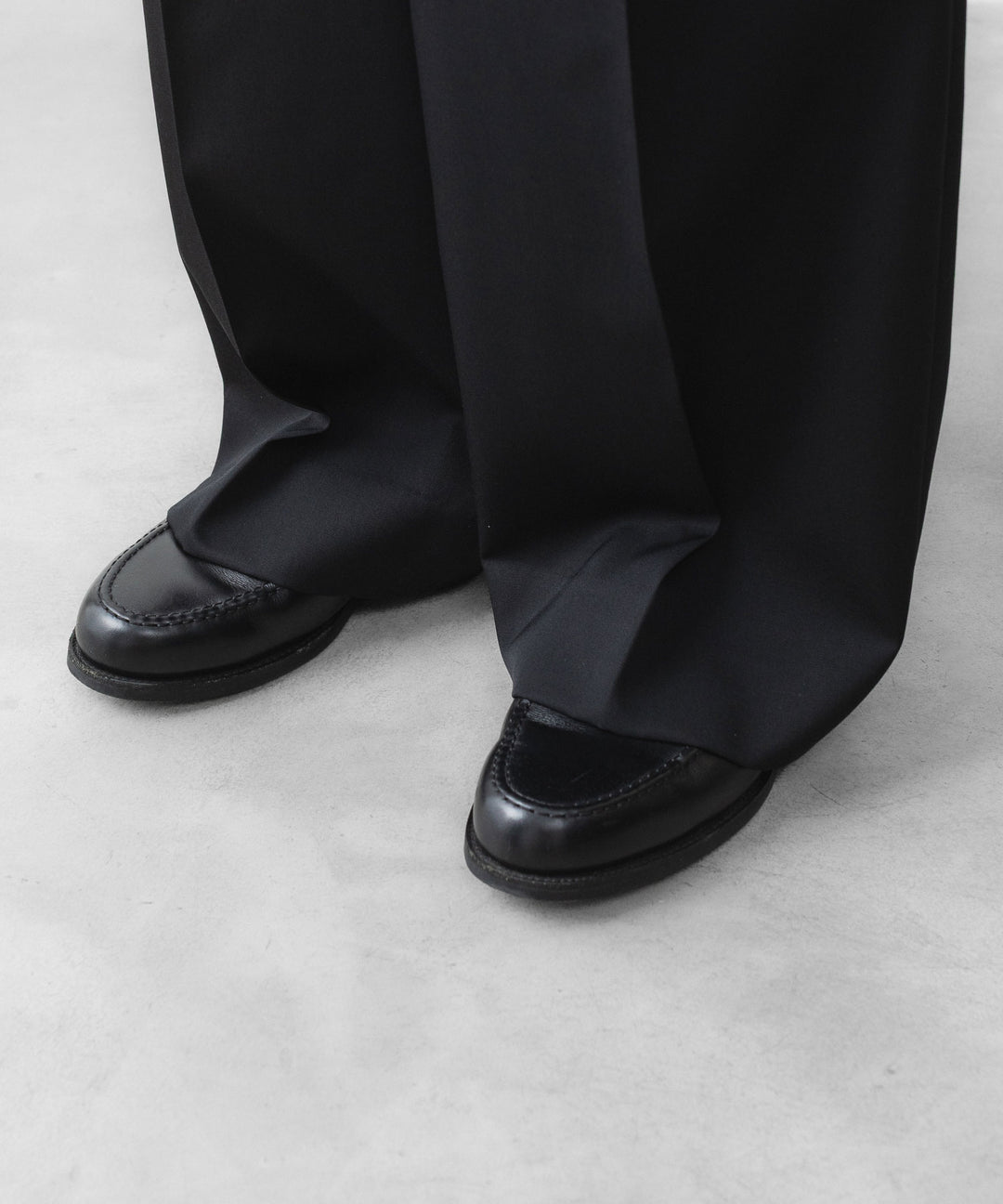 ssstein(シュタイン)のEASY LONG WIDE TROUSERS - BLACKの公式通販サイトsession福岡セレクトショップ
