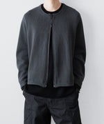 画像をギャラリービューアに読み込む, 【OPPOSE DUALITY】NO COLLAR RIB ZIP TOP - BLACK
