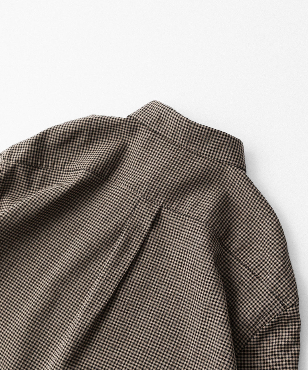 CODA -コーダのBROWN CHECKED RAW EDGES JAZZ SHIRTのBROWN CHECKED公式通販サイトsession福岡セレクトショップ