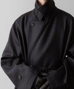 画像をギャラリービューアに読み込む, ssstein(シュタイン)の24AWコレクション OVERSIZED DOUBLE BREASTED COAT - DARK CHARCOAL 公式通販サイトsession福岡セレクトショップ
