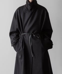 ssstein(シュタイン)の24AWコレクション OVERSIZED DOUBLE BREASTED COAT - DARK CHARCOAL 公式通販サイトsession福岡セレクトショップ