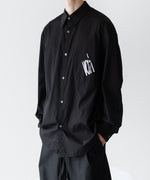 画像をギャラリービューアに読み込む, VEIN ヴェインの140/2 GIZA BROAD L/S SHIRT - BLACKの公式通販サイトsession福岡セレクトショップ
