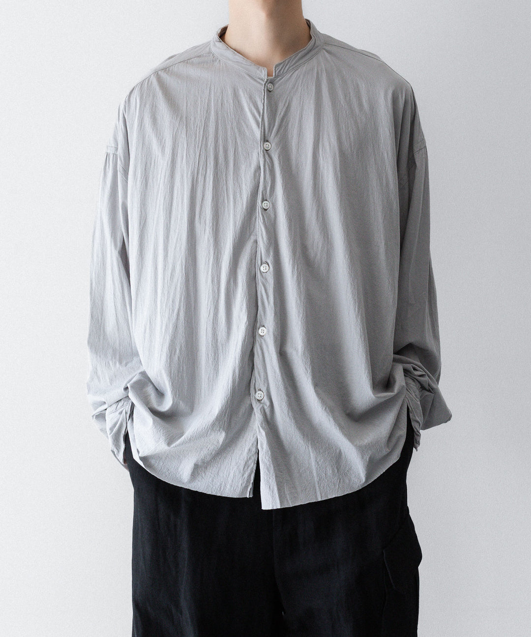 KANEMASA PHIL. カネマサフィルの46G ECLIPSE SHIRTのGREY公式通販サイトsession福岡セレクトショップ