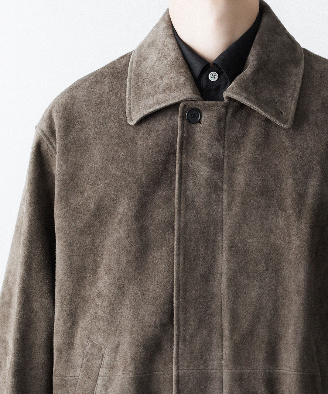 ssstein(シュタイン)のGOAT SUEDE ZIP JACKET - OLIVEの公式通販サイトsession福岡セレクトショップ
