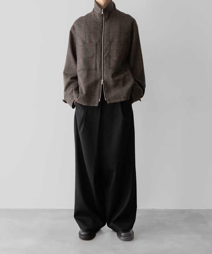 ssstein(シュタイン)の24AWコレクション DRIZZLER ZIP UP JACKET - GLEN CHECK 公式通販サイトsession福岡セレクトショップ