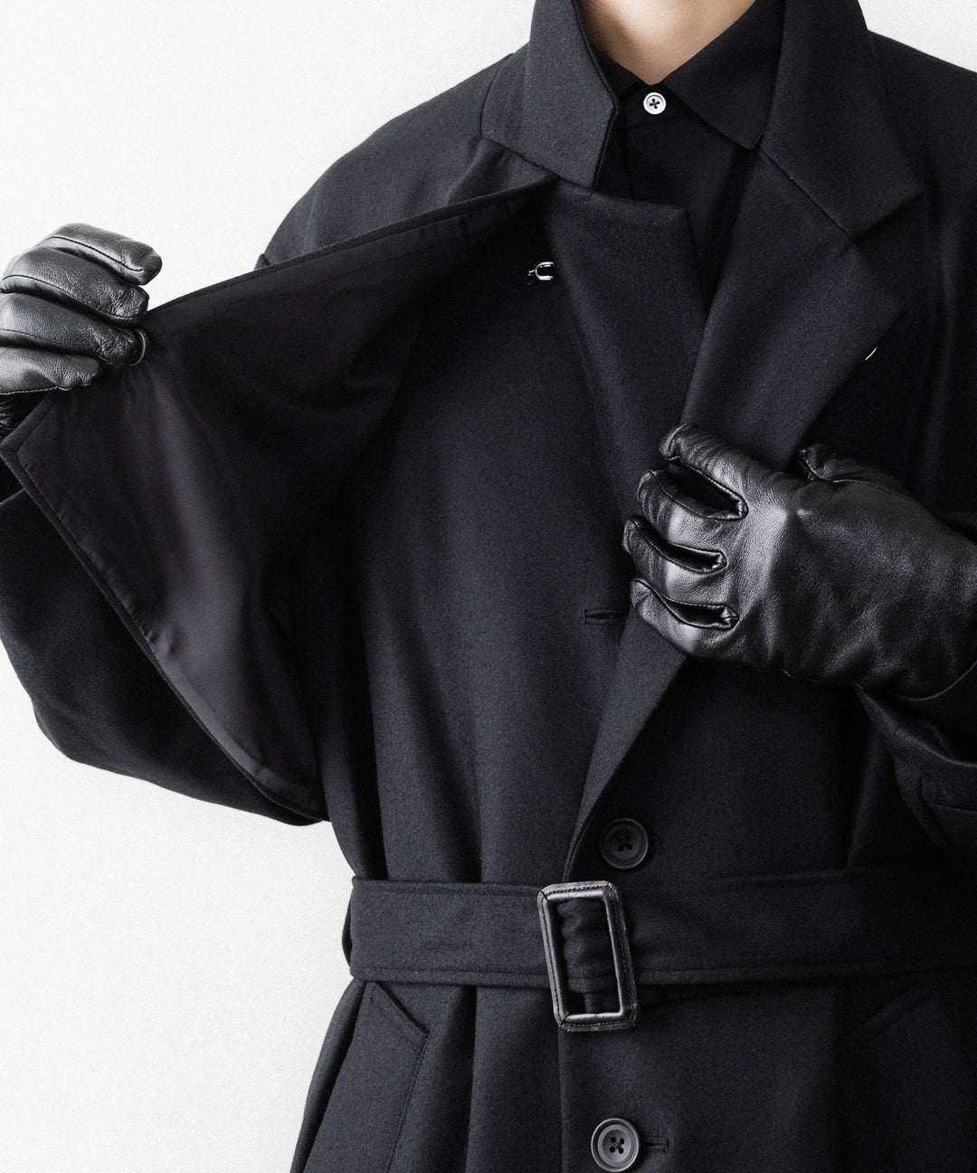 ssstein(シュタイン)のWOOL MELTON LAY CHESTER COAT - BLACKの公式通販サイトsession福岡セレクトショップ