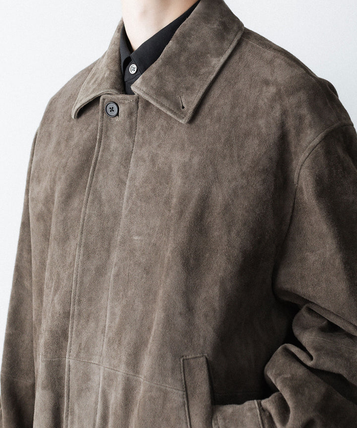 ssstein(シュタイン)のGOAT SUEDE ZIP JACKET - OLIVEの公式通販サイトsession福岡セレクトショップ