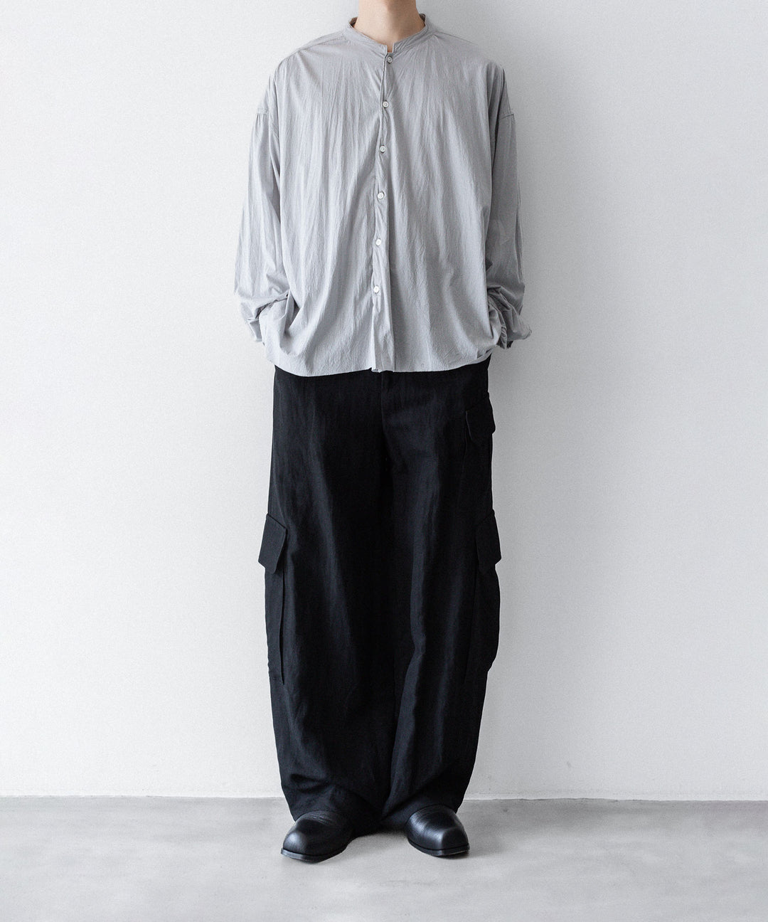 KANEMASA PHIL. カネマサフィルの46G ECLIPSE SHIRTのGREY公式通販サイトsession福岡セレクトショップ