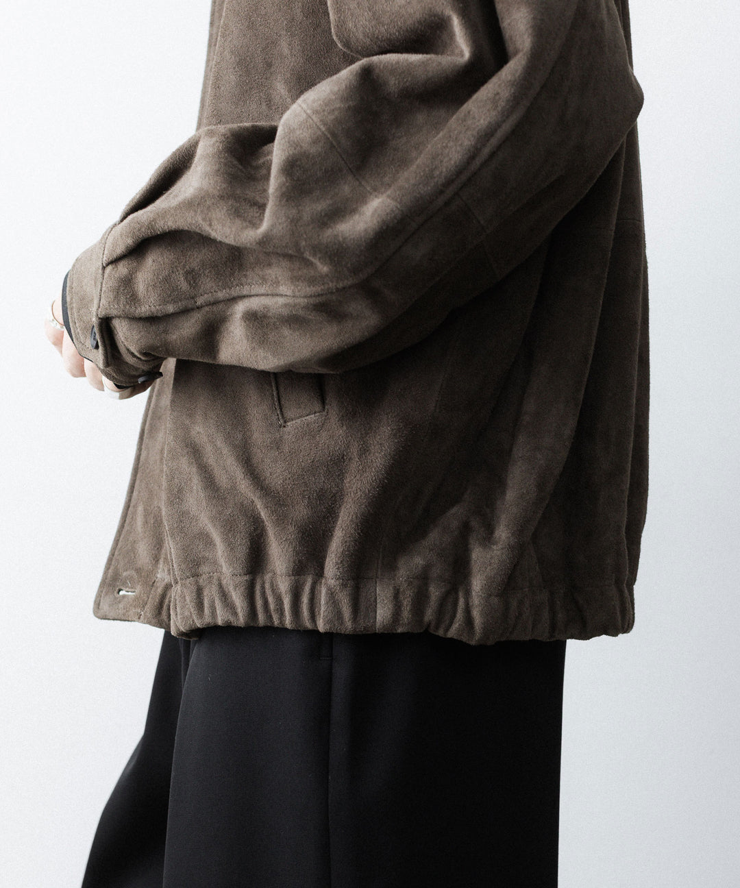ssstein(シュタイン)のGOAT SUEDE ZIP JACKET - OLIVEの公式通販サイトsession福岡セレクトショップ