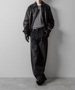 画像をギャラリービューアに読み込む, ssstein(シュタイン)の24AWコレクション LEATHER ZIP SHORT JACKET - BLACK 公式通販サイトsession福岡セレクトショップ
