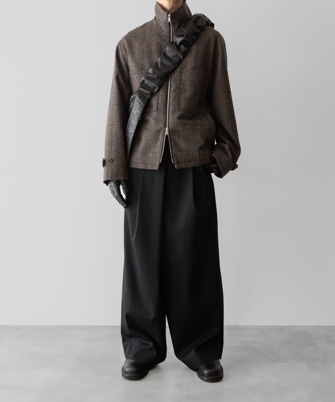 ssstein(シュタイン)の24AWコレクション DRIZZLER ZIP UP JACKET - GLEN CHECK 公式通販サイトsession福岡セレクトショップ