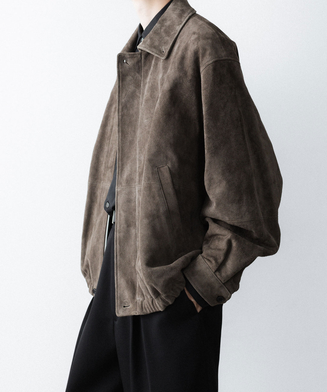 ssstein(シュタイン)のGOAT SUEDE ZIP JACKET - OLIVEの公式通販サイトsession福岡セレクトショップ