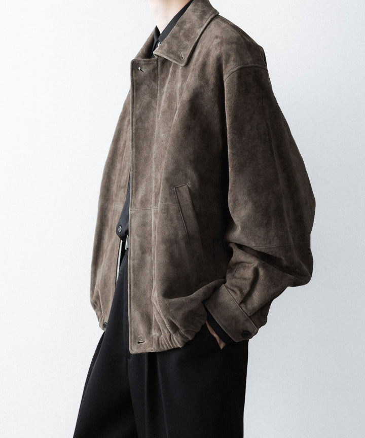 ssstein(シュタイン)のGOAT SUEDE ZIP JACKET - OLIVEの公式通販サイトsession福岡セレクトショップ