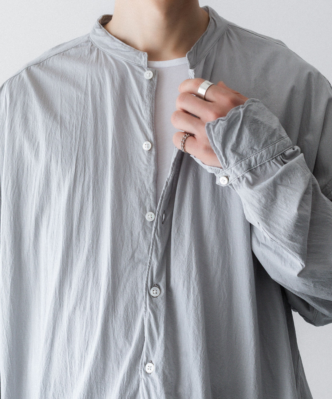 KANEMASA PHIL. カネマサフィルの46G ECLIPSE SHIRTのGREY公式通販サイトsession福岡セレクトショップ