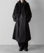 画像をギャラリービューアに読み込む, ssstein(シュタイン)の24AWコレクション OVERSIZED DOUBLE BREASTED COAT - DARK CHARCOAL 公式通販サイトsession福岡セレクトショップ
