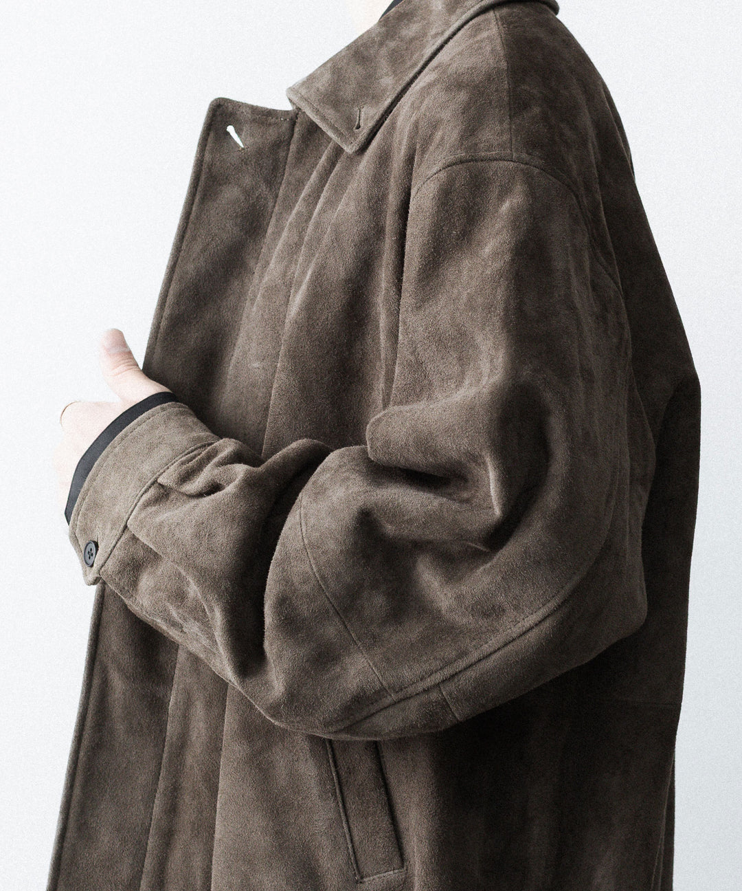 ssstein(シュタイン)のGOAT SUEDE ZIP JACKET - OLIVEの公式通販サイトsession福岡セレクトショップ