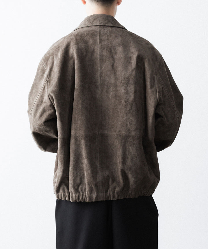 ssstein(シュタイン)のGOAT SUEDE ZIP JACKET - OLIVEの公式通販サイトsession福岡セレクトショップ
