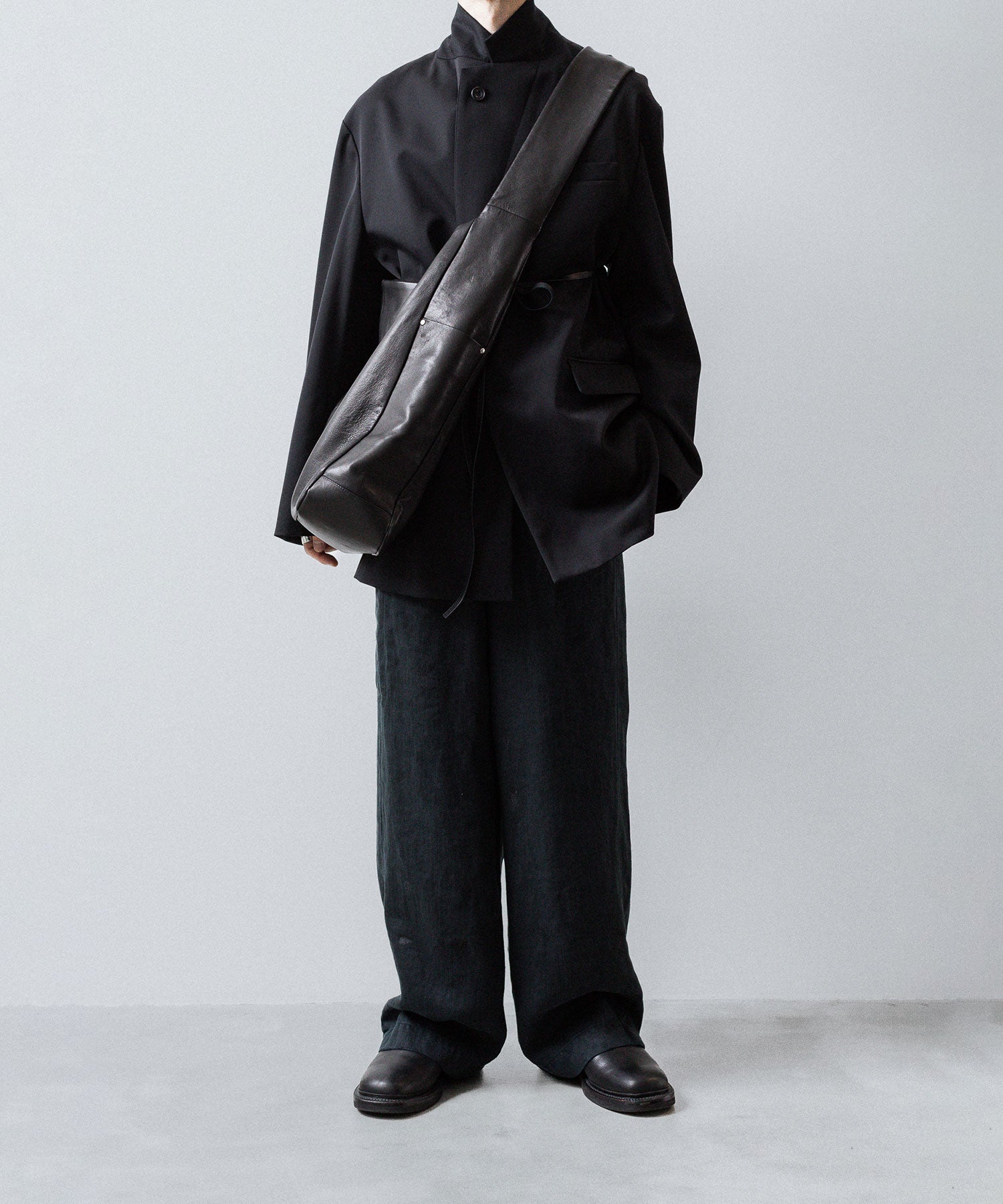 ssstein(シュタイン)のOVERSIZED SINGLE BREASTED LONG JACKET - BLACKの公式通販サイトsession福岡セレクトショップ