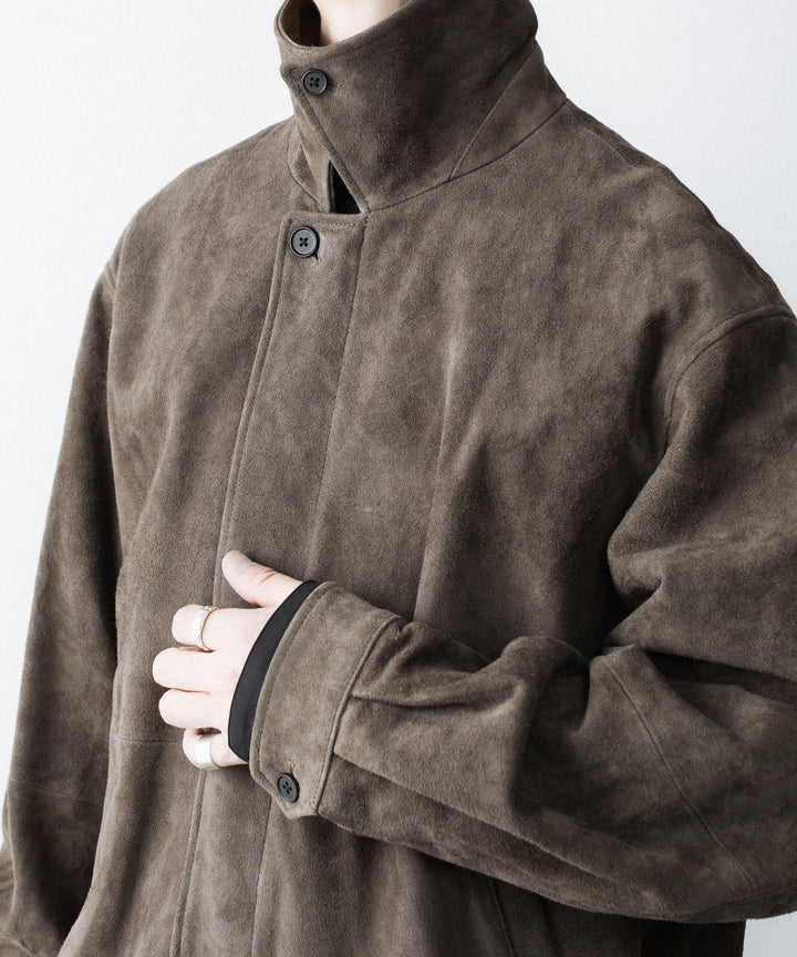 ssstein(シュタイン)のGOAT SUEDE ZIP JACKET - OLIVEの公式通販サイトsession福岡セレクトショップ