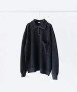画像をギャラリービューアに読み込む, phebus フィーバス SULFUR DYE FLEECE P/OのBLACK公式通販サイトsession福岡セレクトショップ
