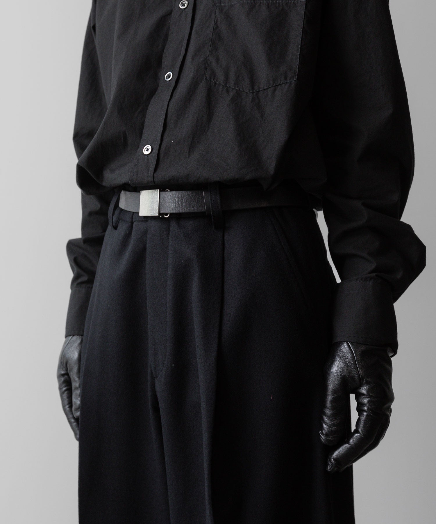 ssstein(シュタイン)の24AWコレクション EXTRA WIDE TROUSERS - BLACK 公式通販サイトsession福岡セレクトショップ