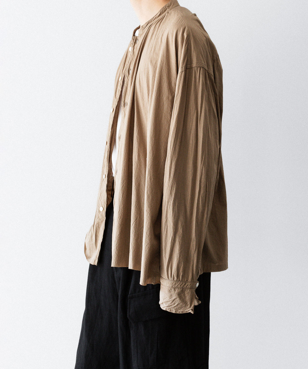 KANEMASA PHIL. カネマサフィルの46G ECLIPSE SHIRTのKHAKI BEIGE公式通販サイトsession福岡セレクトショップ