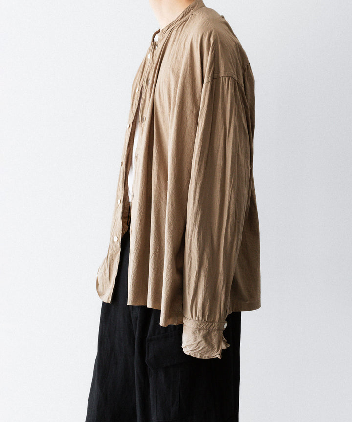 KANEMASA PHIL. カネマサフィルの46G ECLIPSE SHIRTのKHAKI BEIGE公式通販サイトsession福岡セレクトショップ