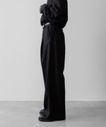 画像をギャラリービューアに読み込む, ssstein(シュタイン)の24AWコレクション EXTRA WIDE TROUSERS - BLACK 公式通販サイトsession福岡セレクトショップ
