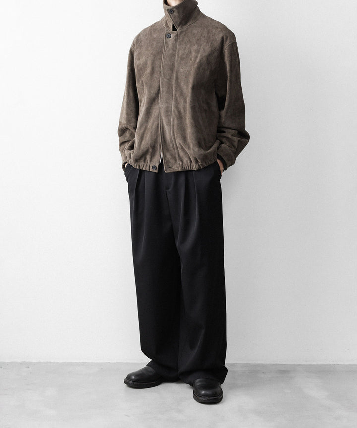 ssstein(シュタイン)のGOAT SUEDE ZIP JACKET - OLIVEの公式通販サイトsession福岡セレクトショップ