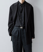 画像をギャラリービューアに読み込む, ssstein(シュタイン)のOVERSIZED SINGLE BREASTED LONG JACKET - BLACKの公式通販サイトsession福岡セレクトショップ
