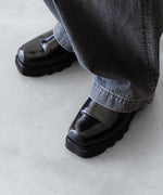 画像をギャラリービューアに読み込む, ANTHEM A アンセムエーのWASHED DENIM NO-BRAINER PANTSのBLACK 公式通販サイトsession福岡セレクトショップ
