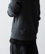 画像をギャラリービューアに読み込む, 【OPPOSE DUALITY】ZIP UP RIB HOODIE - BLACK
