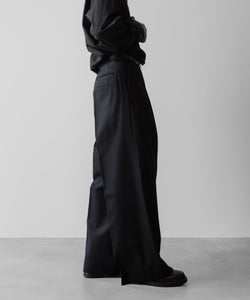 ssstein(シュタイン)の24AWコレクション EXTRA WIDE TROUSERS - BLACK 公式通販サイトsession福岡セレクトショップ