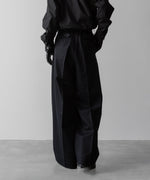 画像をギャラリービューアに読み込む, ssstein(シュタイン)の24AWコレクション EXTRA WIDE TROUSERS - BLACK 公式通販サイトsession福岡セレクトショップ
