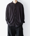 【KANEMASA PHIL.】46G ECLIPSE SHIRT - CHARCOAL