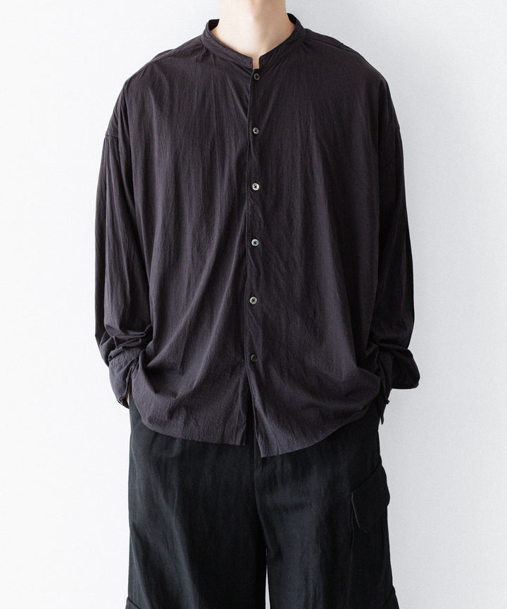 KANEMASA PHIL. カネマサフィルの46G ECLIPSE SHIRTのCHARCOAL公式通販サイトsession福岡セレクトショップ
