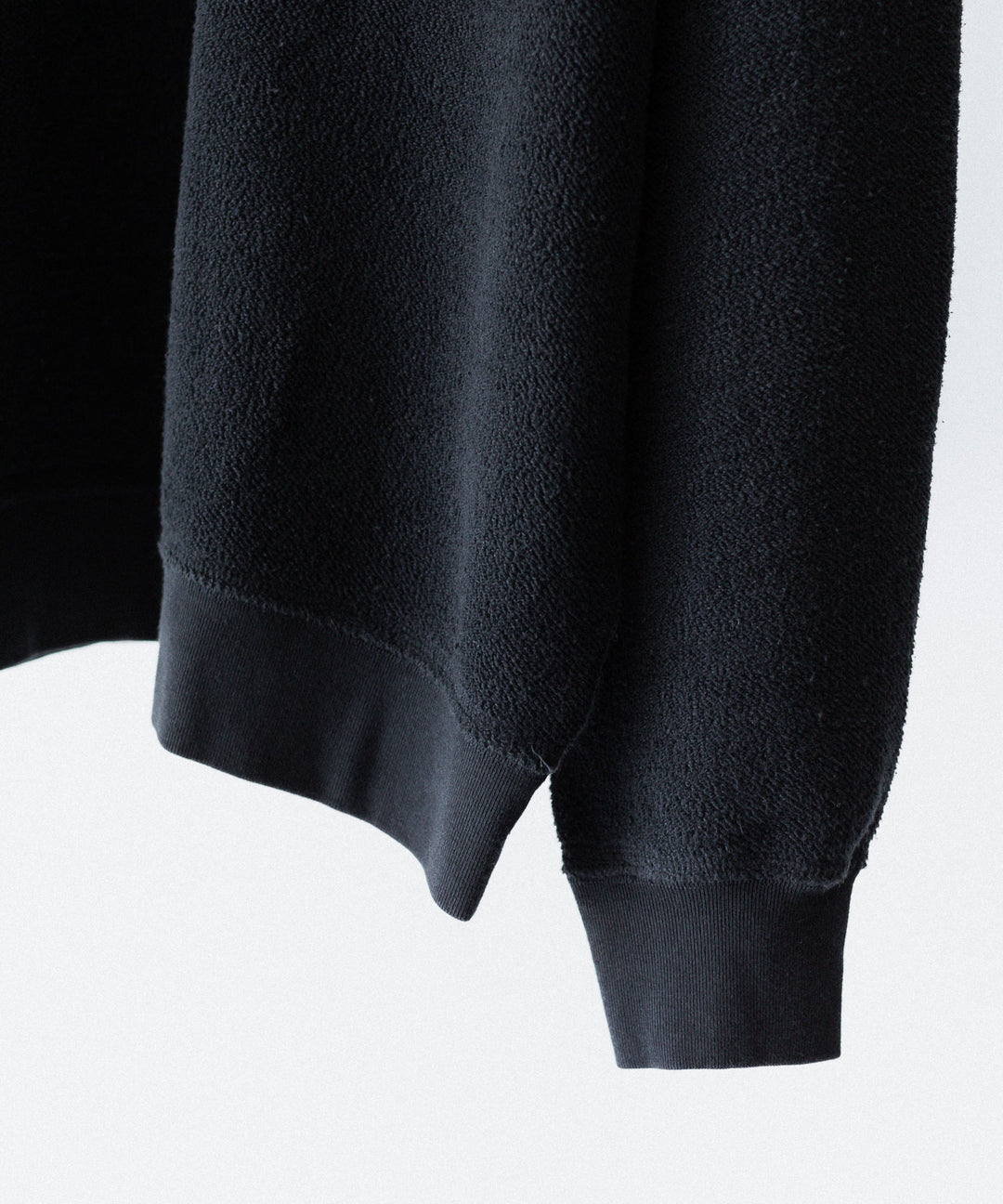 phebus フィーバス SULFUR DYE FLEECE P/OのBLACK公式通販サイトsession福岡セレクトショップ