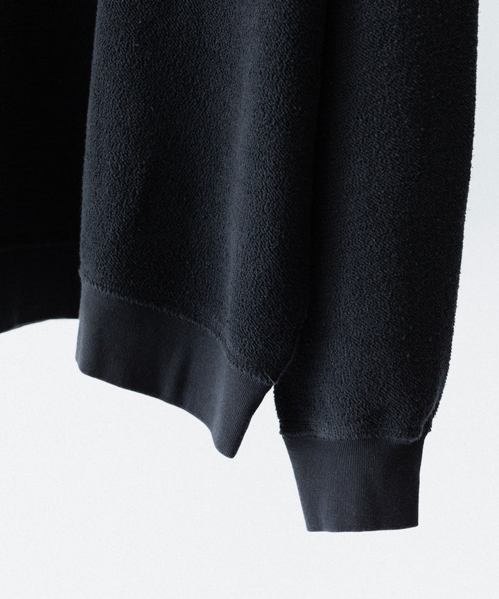 phebus フィーバス SULFUR DYE FLEECE P/OのBLACK公式通販サイトsession福岡セレクトショップ