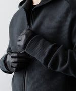 画像をギャラリービューアに読み込む, 【OPPOSE DUALITY】ZIP UP RIB HOODIE - BLACK
