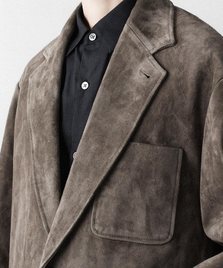 ssstein(シュタイン)のGOAT SUEDE BLAZER - OLIVEの公式通販サイトsession福岡セレクトショップ