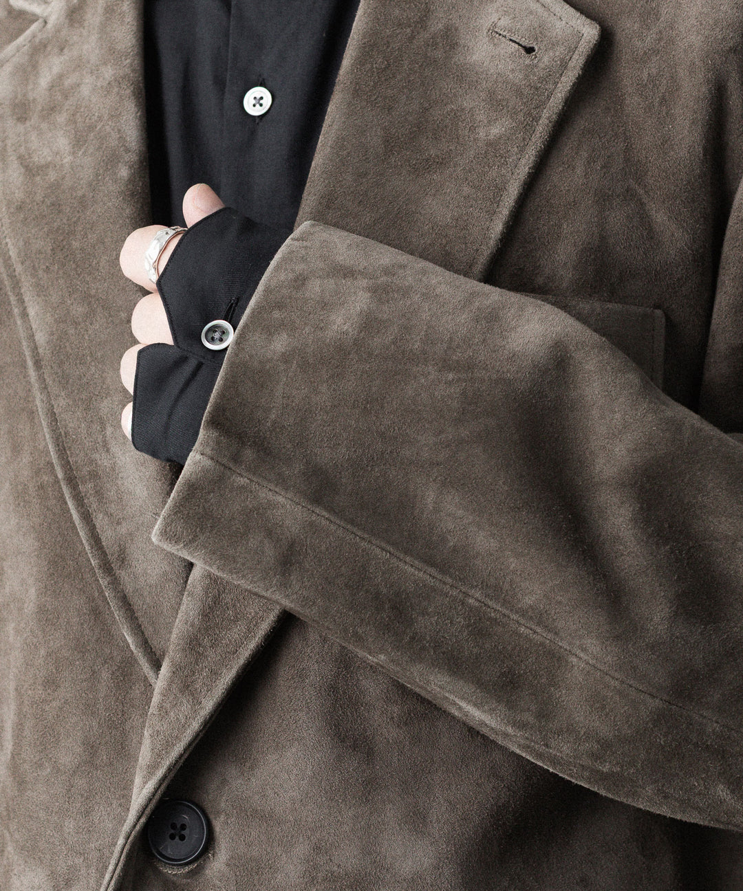 ssstein(シュタイン)のGOAT SUEDE BLAZER - OLIVEの公式通販サイトsession福岡セレクトショップ