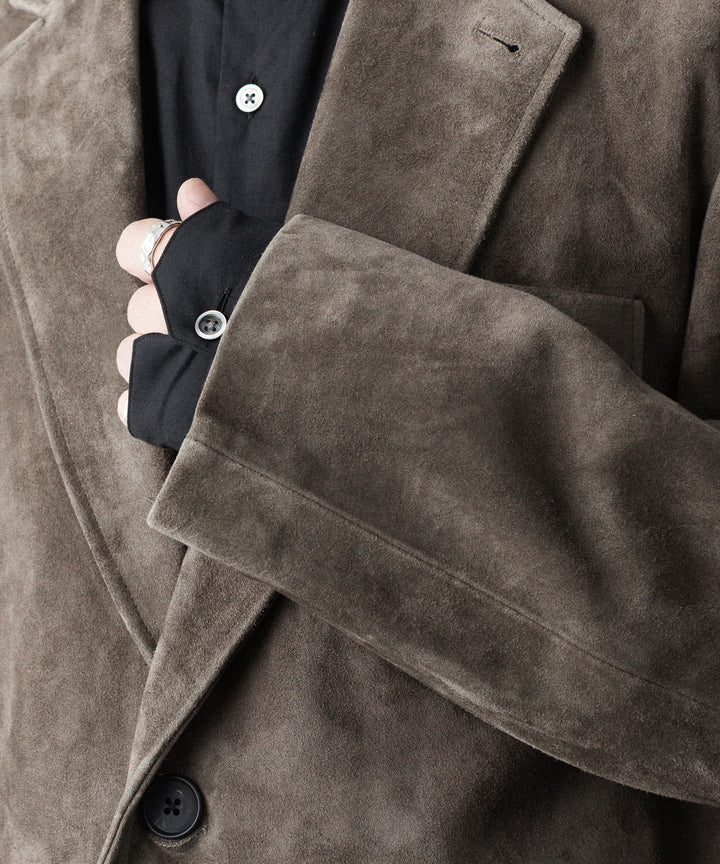 ssstein(シュタイン)のGOAT SUEDE BLAZER - OLIVEの公式通販サイトsession福岡セレクトショップ