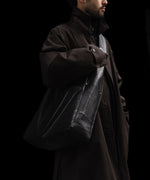 画像をギャラリービューアに読み込む, ssstein(シュタイン)のLEATHER SHOULDER BAG - BLACKの公式通販サイトsession福岡セレクトショップ
