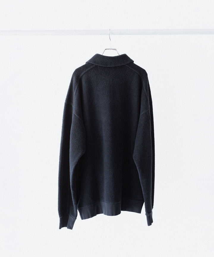 phebus フィーバス SULFUR DYE FLEECE P/OのBLACK公式通販サイトsession福岡セレクトショップ