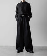 画像をギャラリービューアに読み込む, ssstein(シュタイン)の24AWコレクション EXTRA WIDE TROUSERS - BLACK 公式通販サイトsession福岡セレクトショップ
