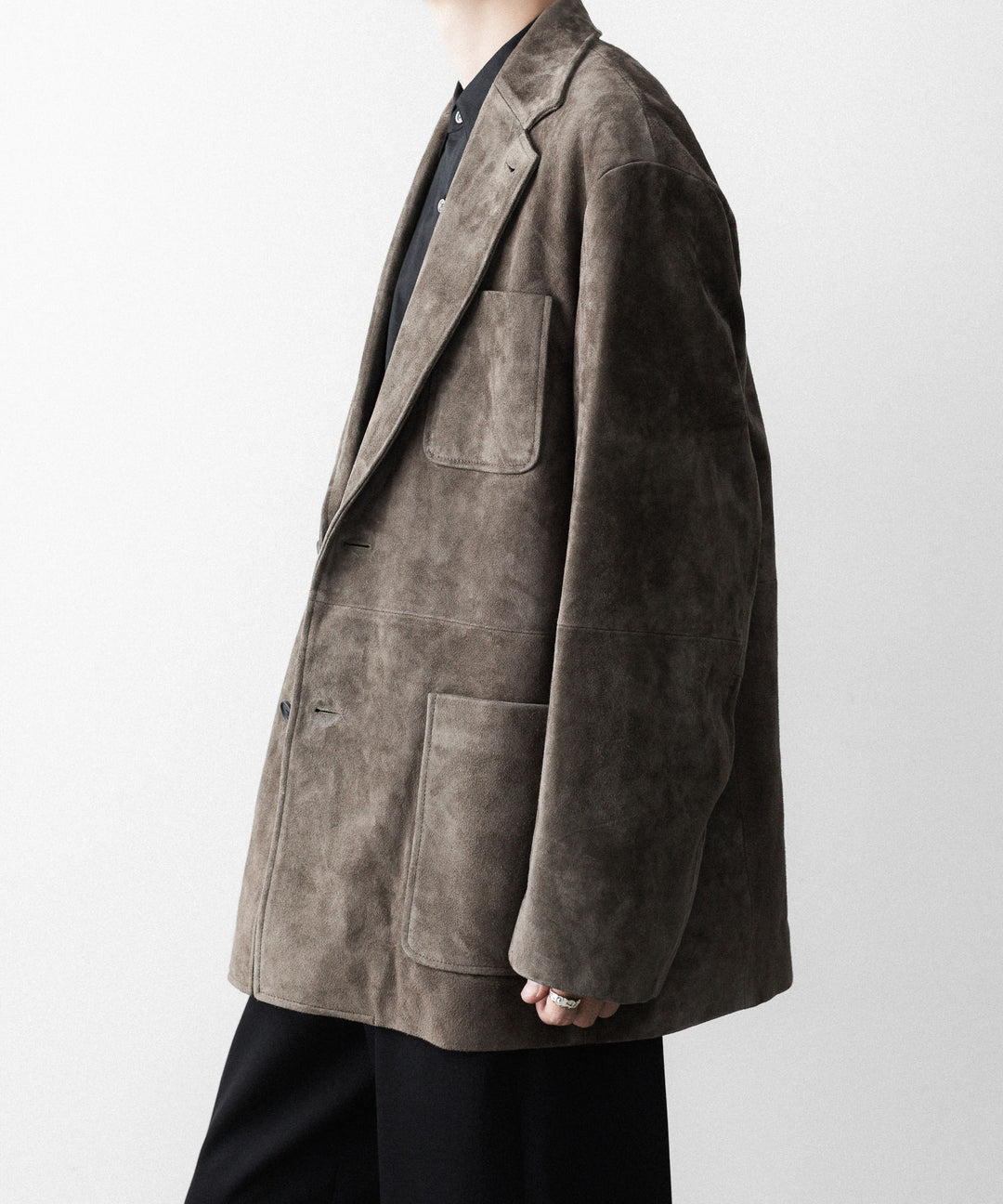 ssstein(シュタイン)のGOAT SUEDE BLAZER - OLIVEの公式通販サイトsession福岡セレクトショップ