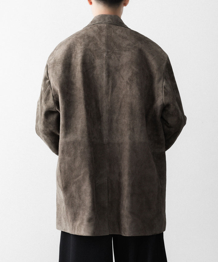 ssstein(シュタイン)のGOAT SUEDE BLAZER - OLIVEの公式通販サイトsession福岡セレクトショップ