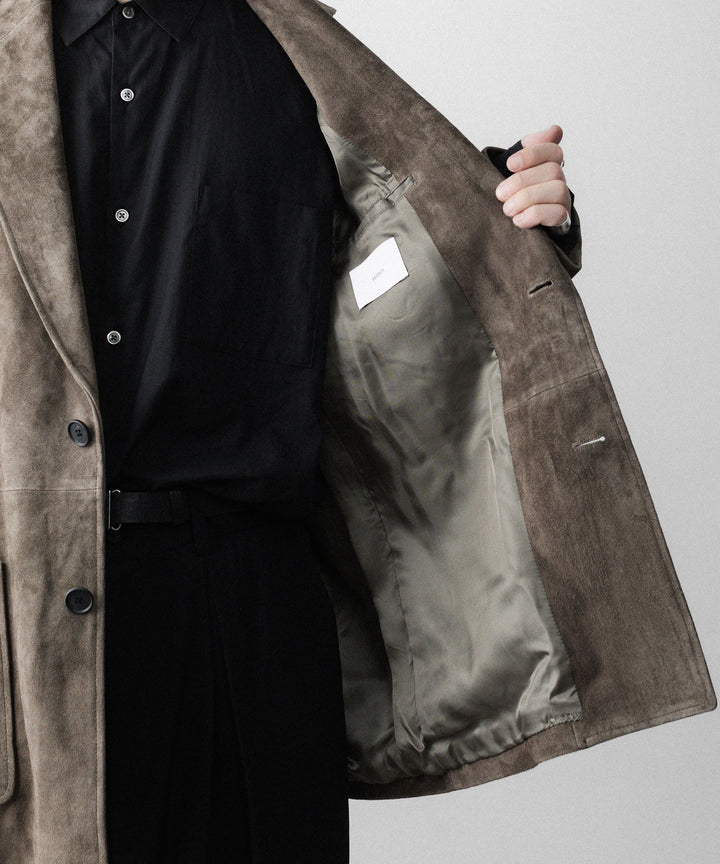 ssstein(シュタイン)のGOAT SUEDE BLAZER - OLIVEの公式通販サイトsession福岡セレクトショップ