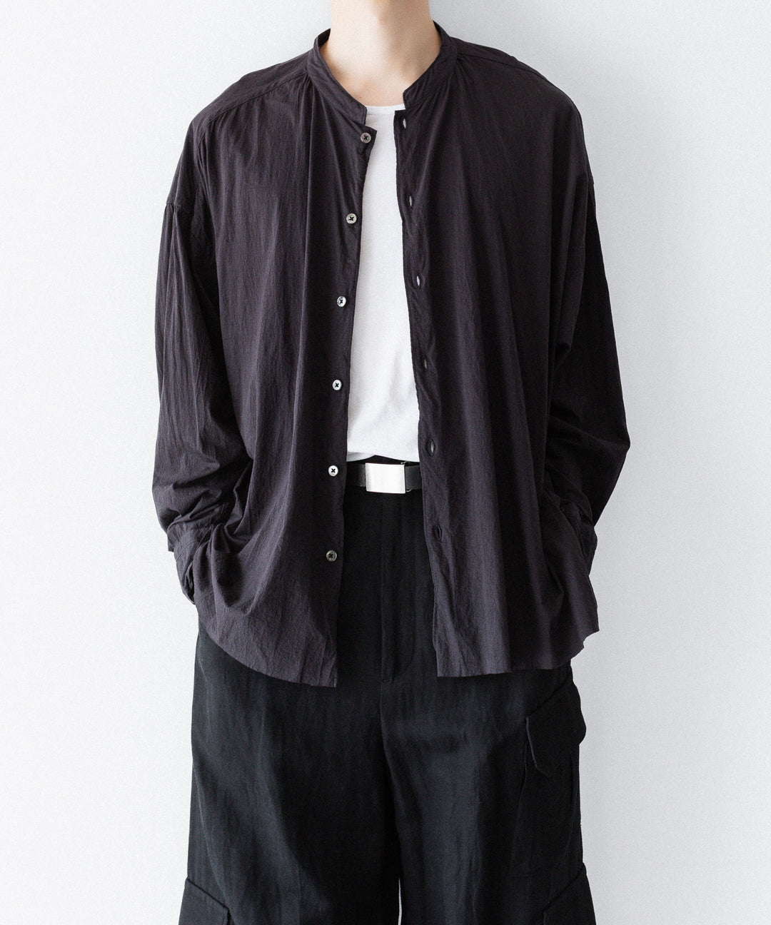 KANEMASA PHIL. カネマサフィルの46G ECLIPSE SHIRTのCHARCOAL公式通販サイトsession福岡セレクトショップ