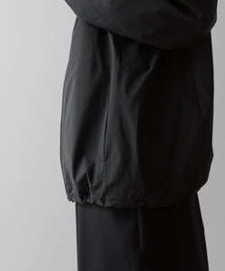 ssstein(シュタイン)の24AWコレクション WINDBREAKER STAND COLLAR JACKET - BLACK 公式通販サイトsession福岡セレクトショップ